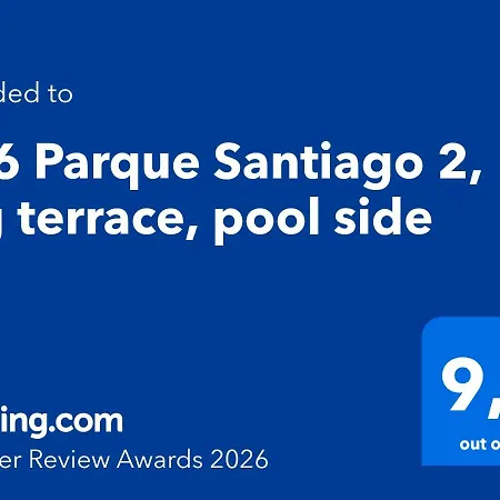 アパート 196 Parque Santiago 2, Big Terrace, Pool Side プラヤ・デ・ラス・アメリカス